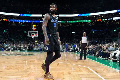 Dallas Mavericks guard Kyrie Irving